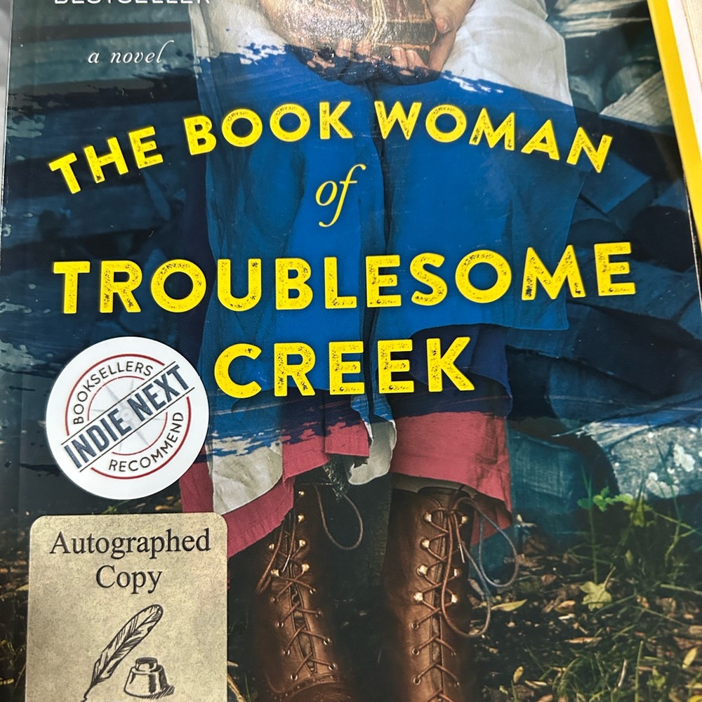 The Book Woman of Troublesome Creek SIGNED Book